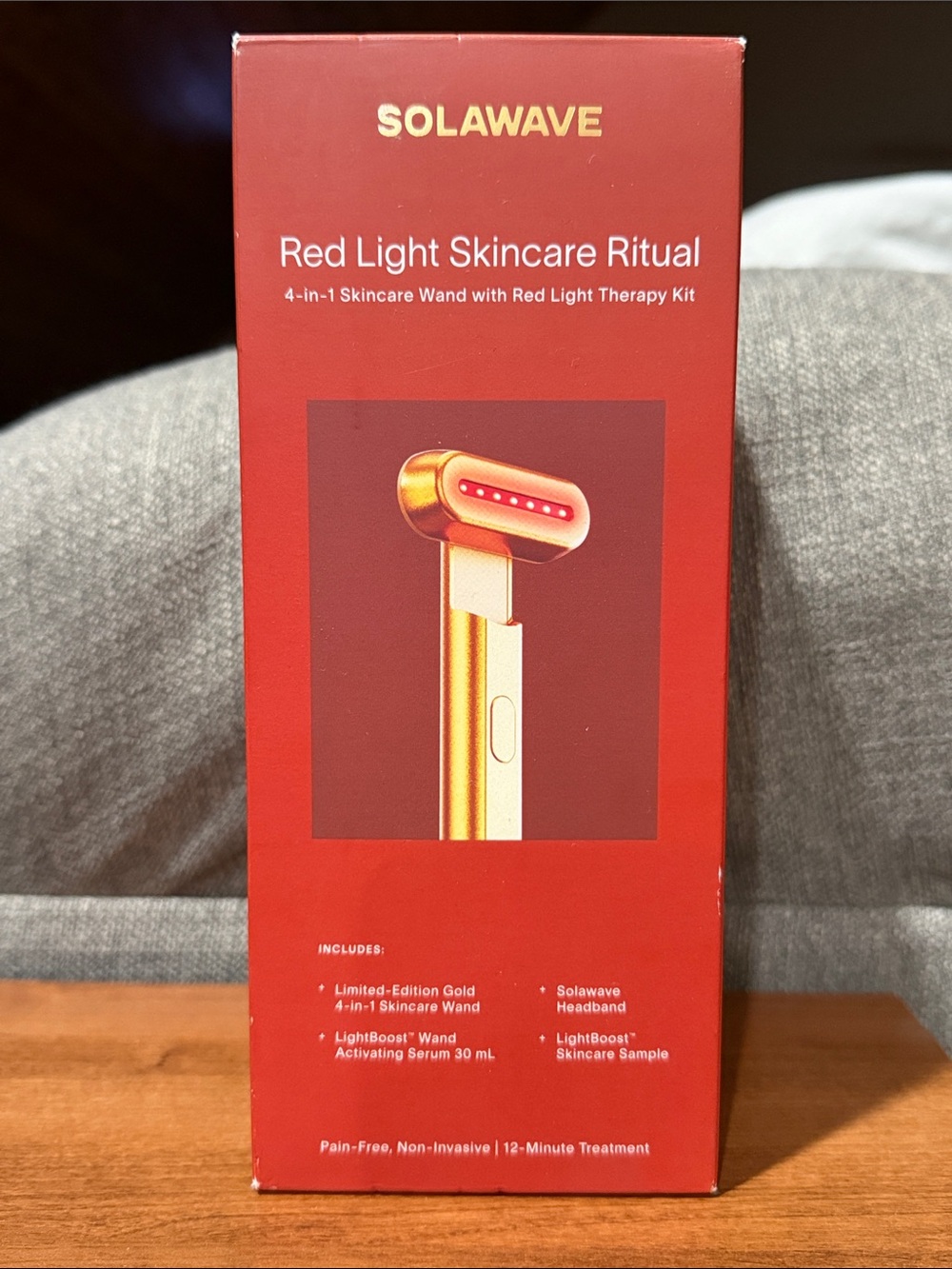 Solawave Gold 4-in-1 Red Light Skincare Kit